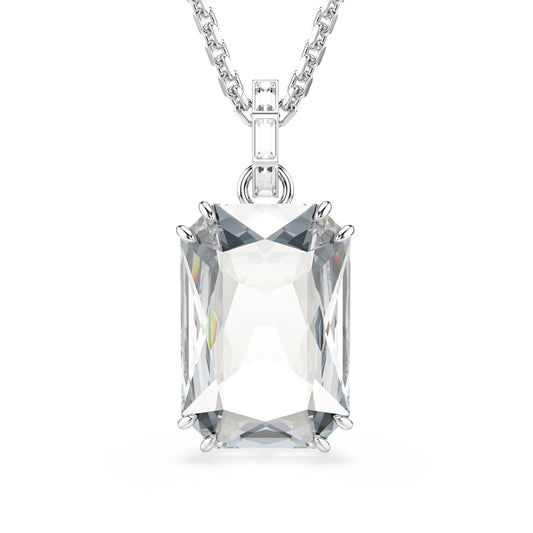 Swarovski Silver Millenia White Octagonal Pendant Necklace