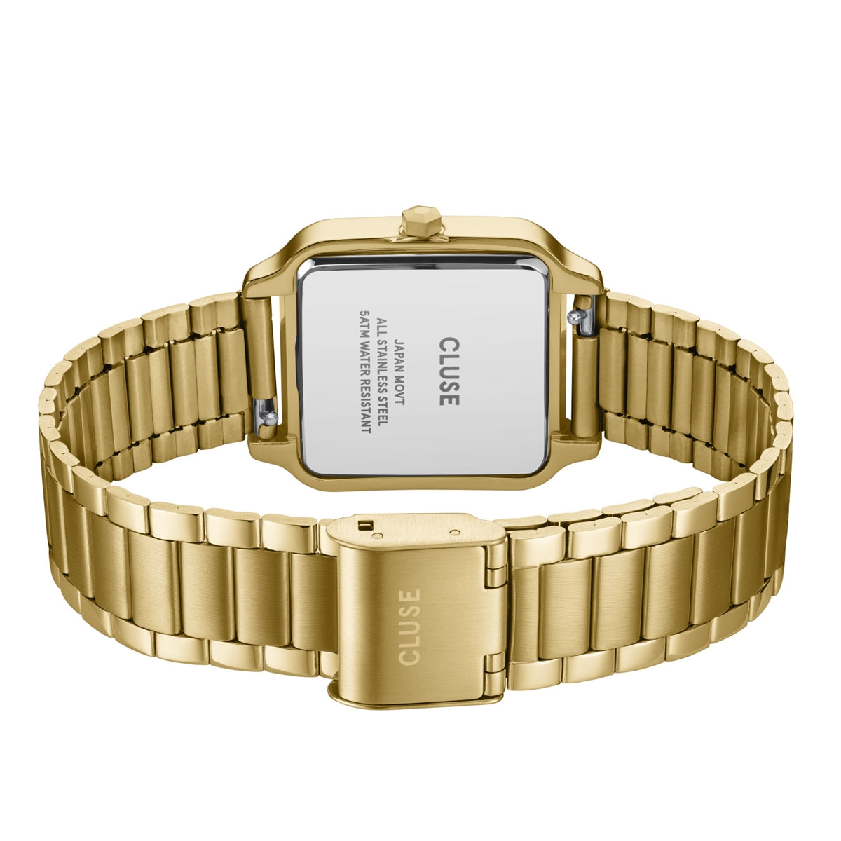 CLUSE Gold Gracieuse Sunray Textured Watch