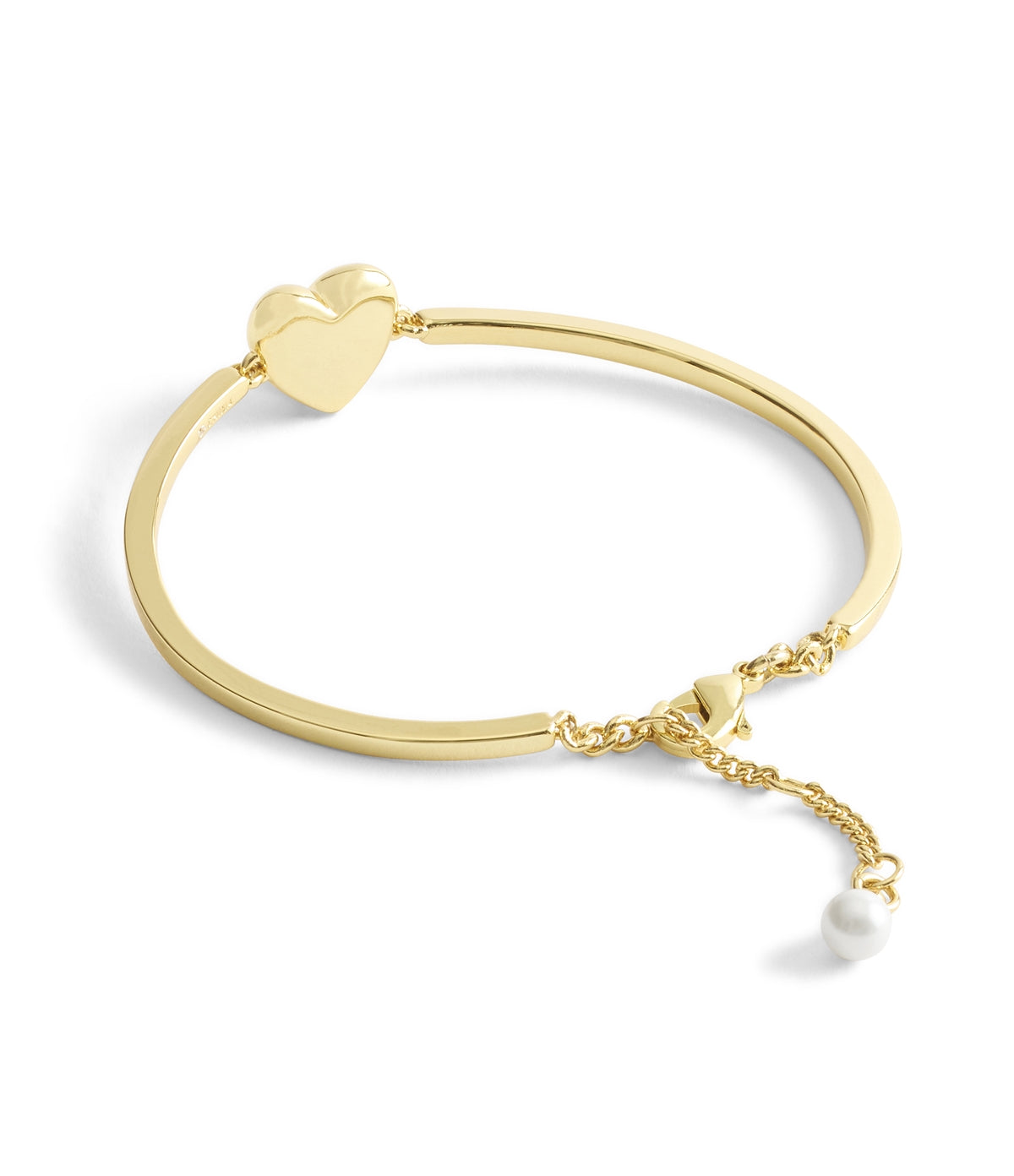 Coach Gold C Heart Bangle