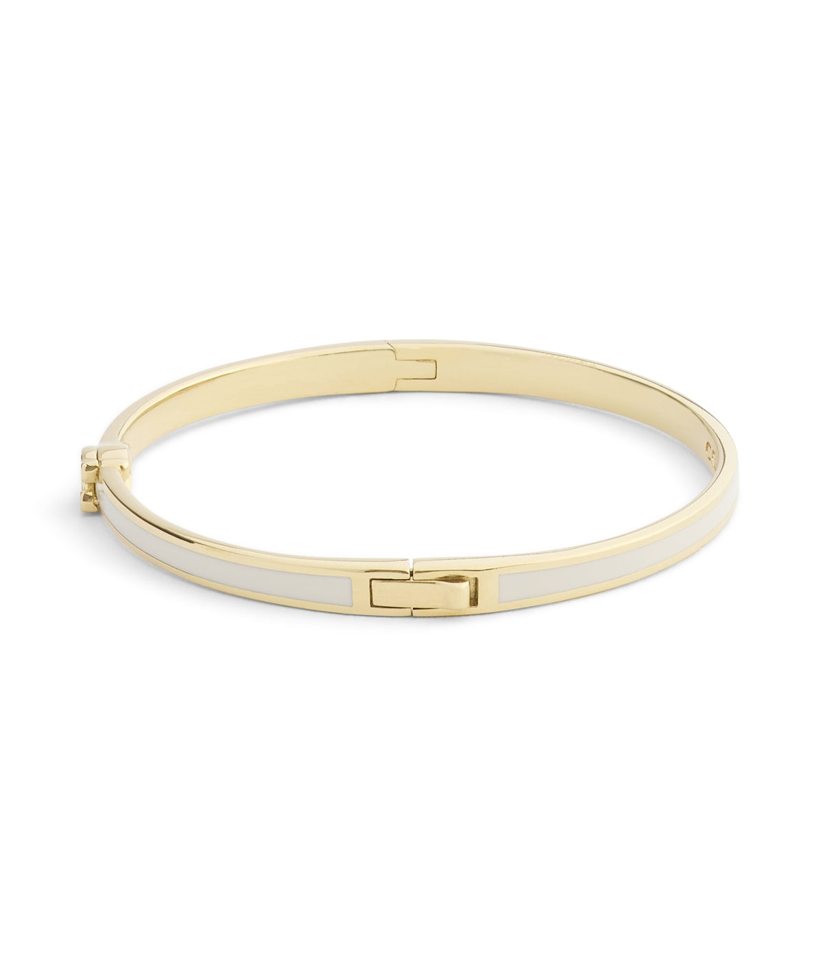 Coach Gold Chalk C Logo Boxed Bangle