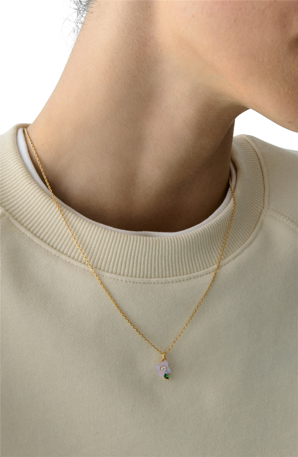 Kate Spade New York Gold Gift Appreciate You Flower Necklace