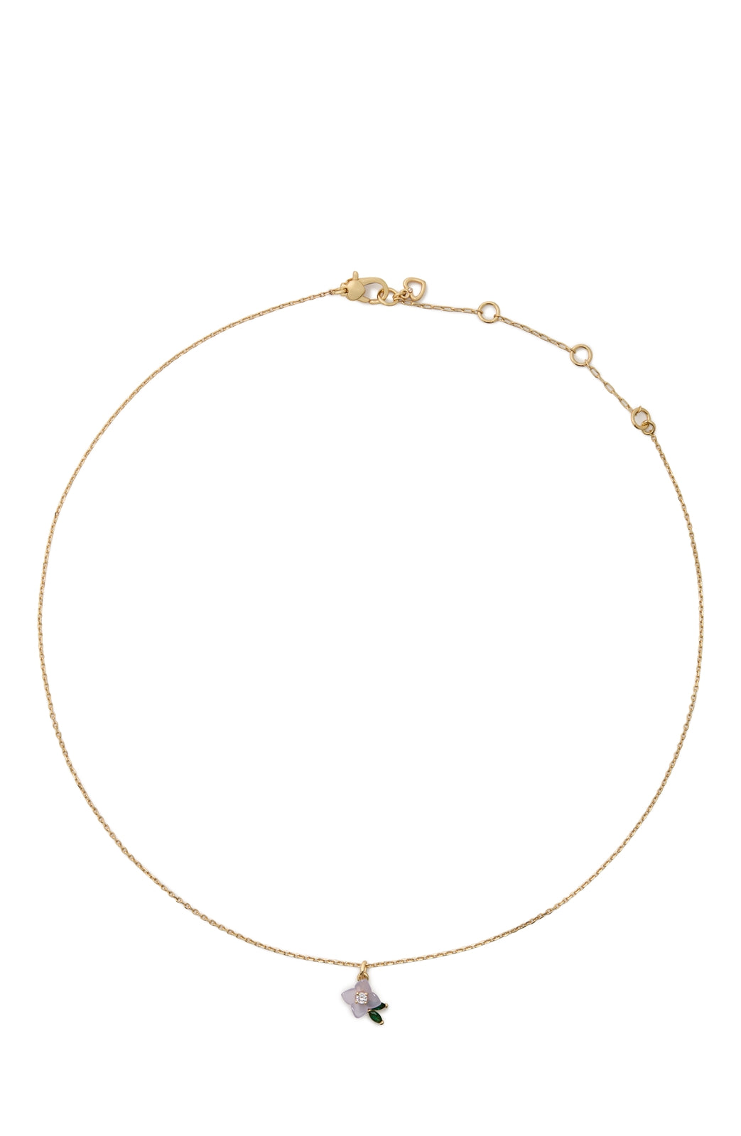 Kate Spade New York Gold Gift Appreciate You Flower Necklace
