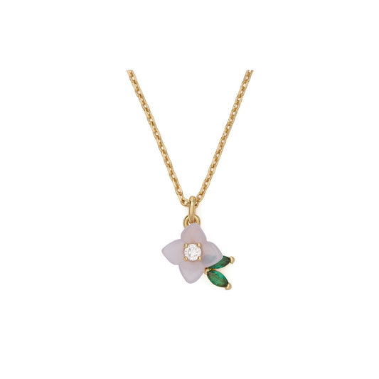 Kate Spade New York Gold Gift Appreciate You Flower Necklace