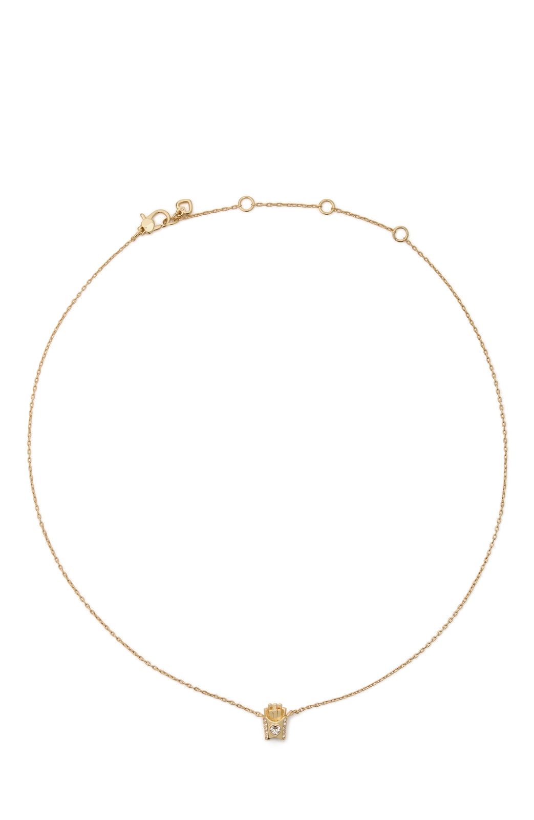 Kate Spade New York Gold Gifting FryDay CZ Necklace