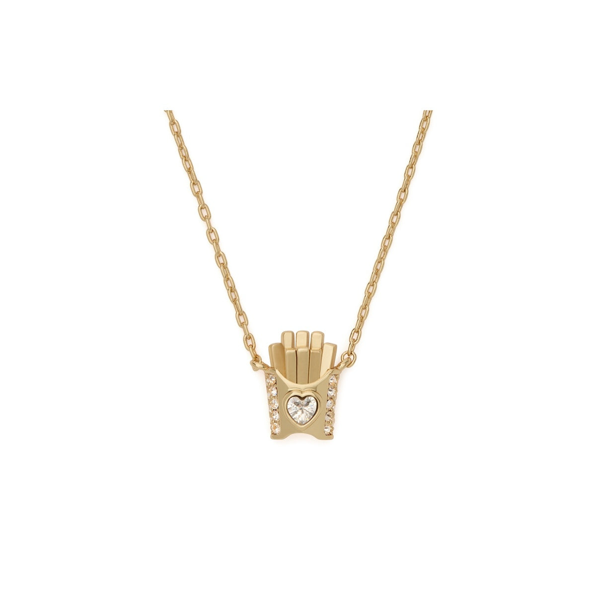 Kate Spade New York Gold Gifting FryDay CZ Necklace