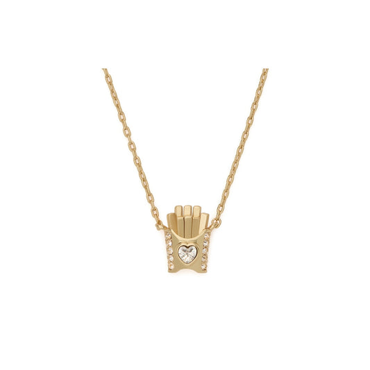 Kate Spade New York Gold Gifting FryDay CZ Necklace