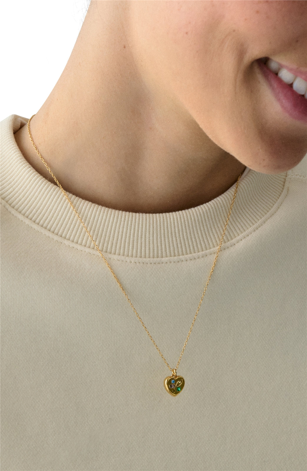 Kate Spade New York Gold Gifting Self Love Multi Cut Necklace