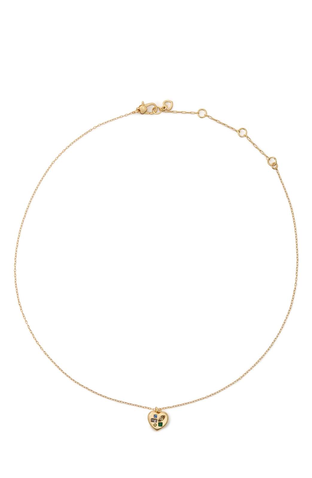 Kate Spade New York Gold Gifting Self Love Multi Cut Necklace