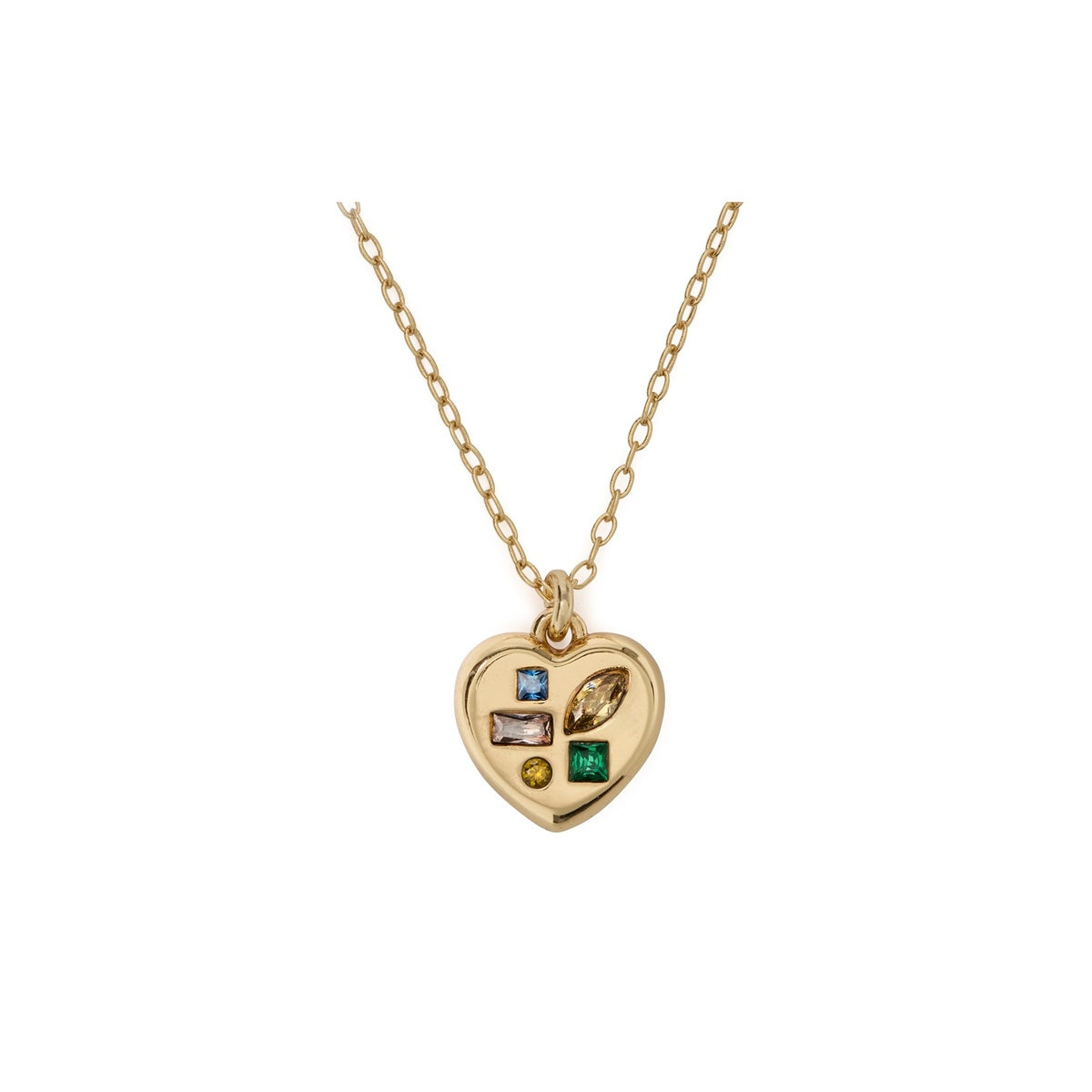 Kate Spade New York Gold Gifting Self Love Multi Cut Necklace