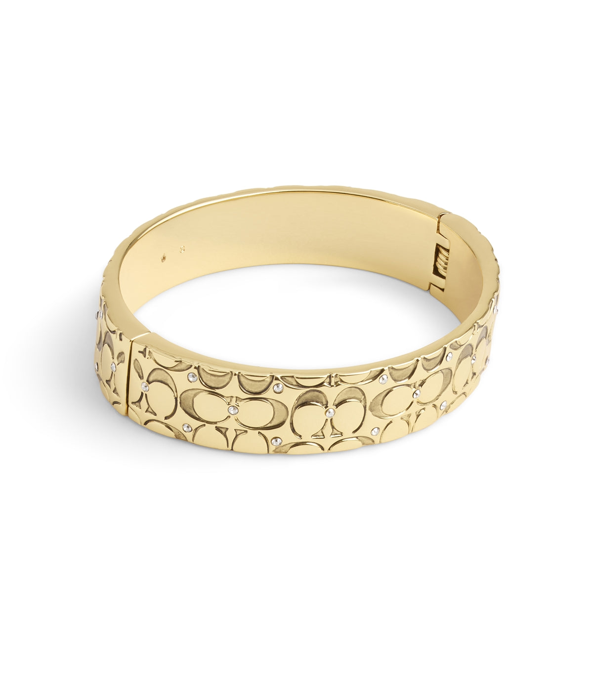 Coach Gold Quilted Bangle