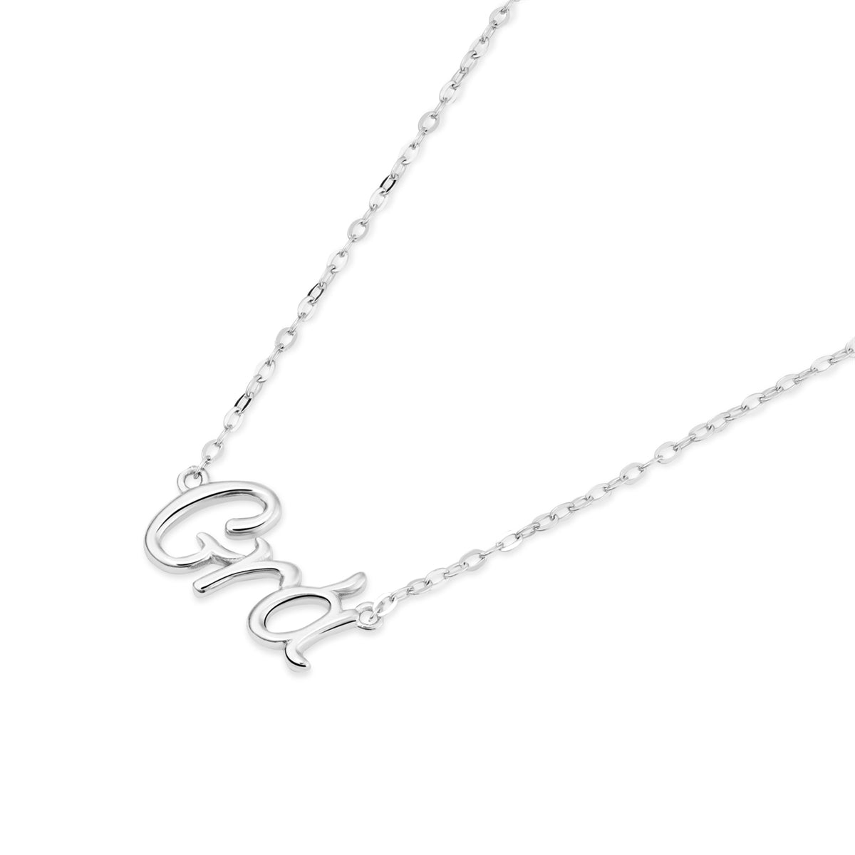 Argento Silver Grá Love Necklace