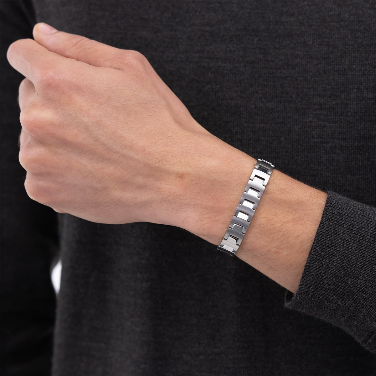 Boss Silver Candor Bracelet