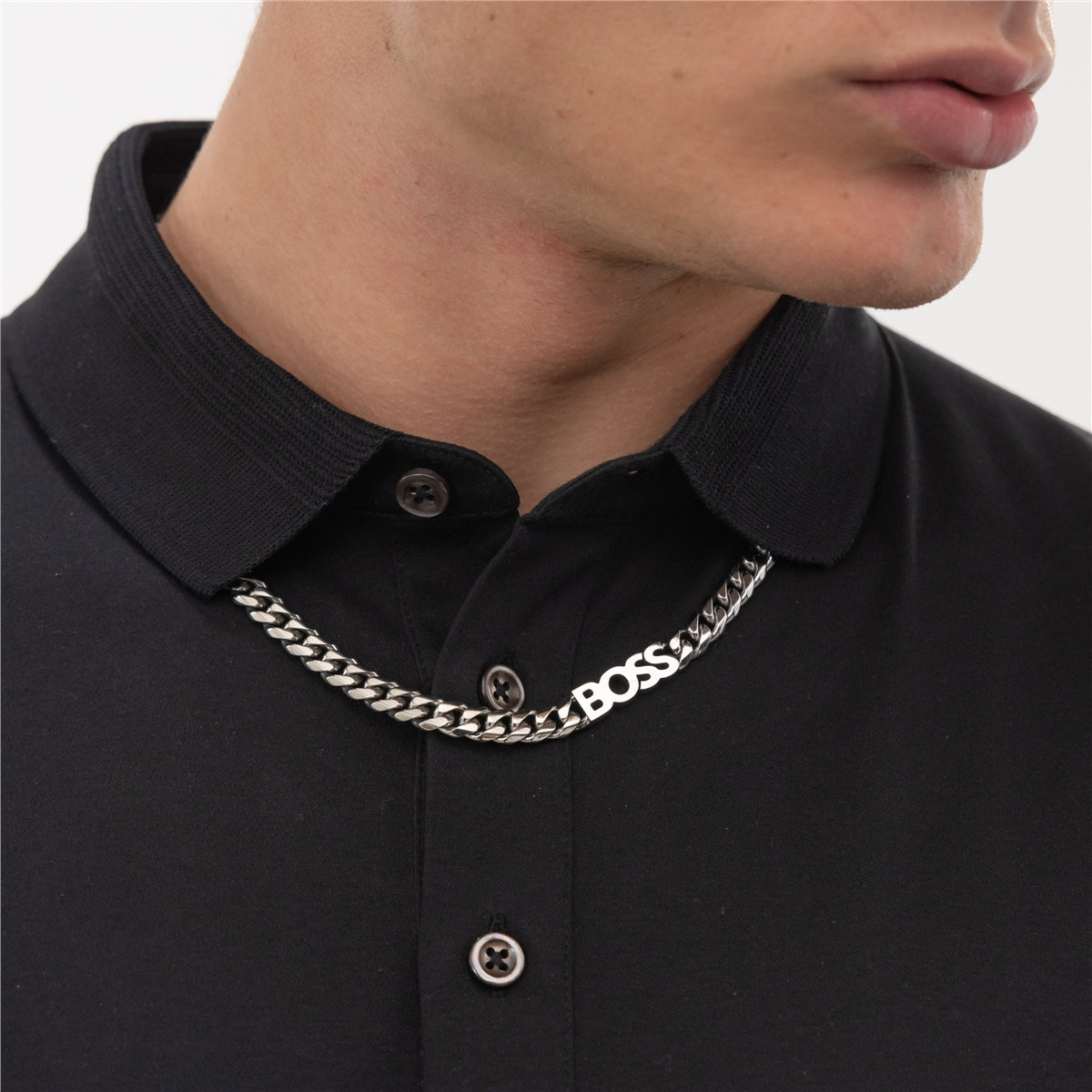 Boss Silver Kassy Necklace