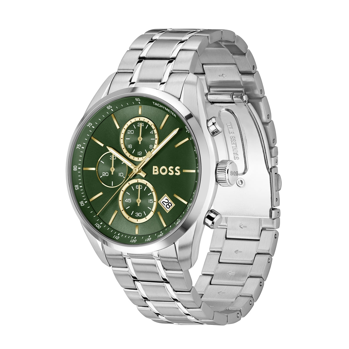 Boss Grand Prix 44 Green Dial Watch
