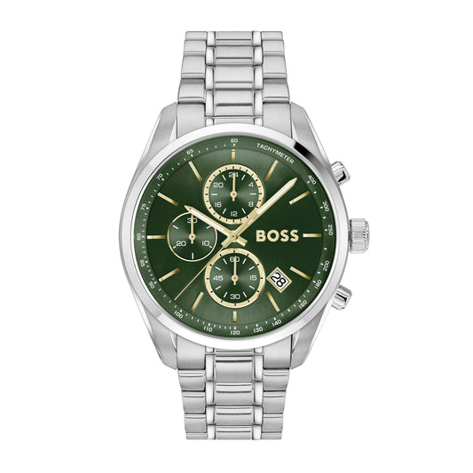 Boss Grand Prix 44 Green Dial Watch