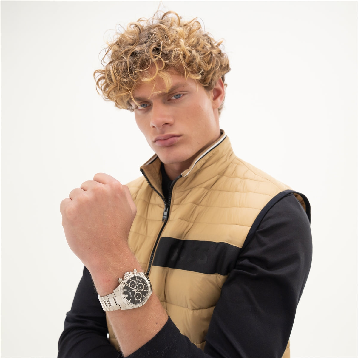 Boss Hero 2.0 Chronograph Quartz Black Silver Watch