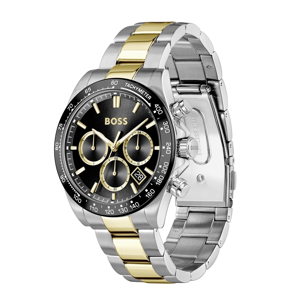 Boss Hero 2.0 Chronograph Quartz Black Gold Watch