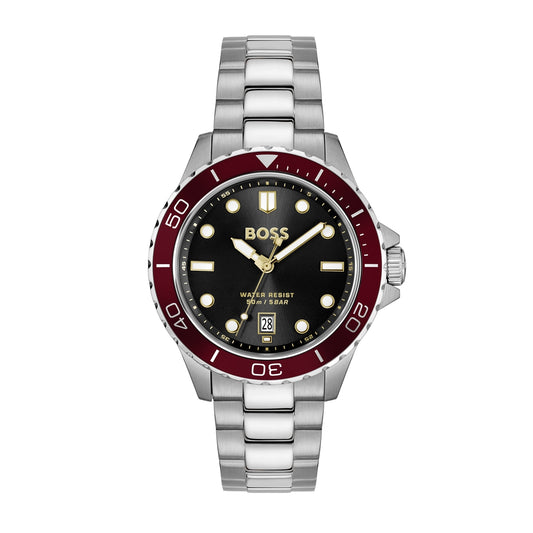 Boss Troper Sport Black Dial Watch