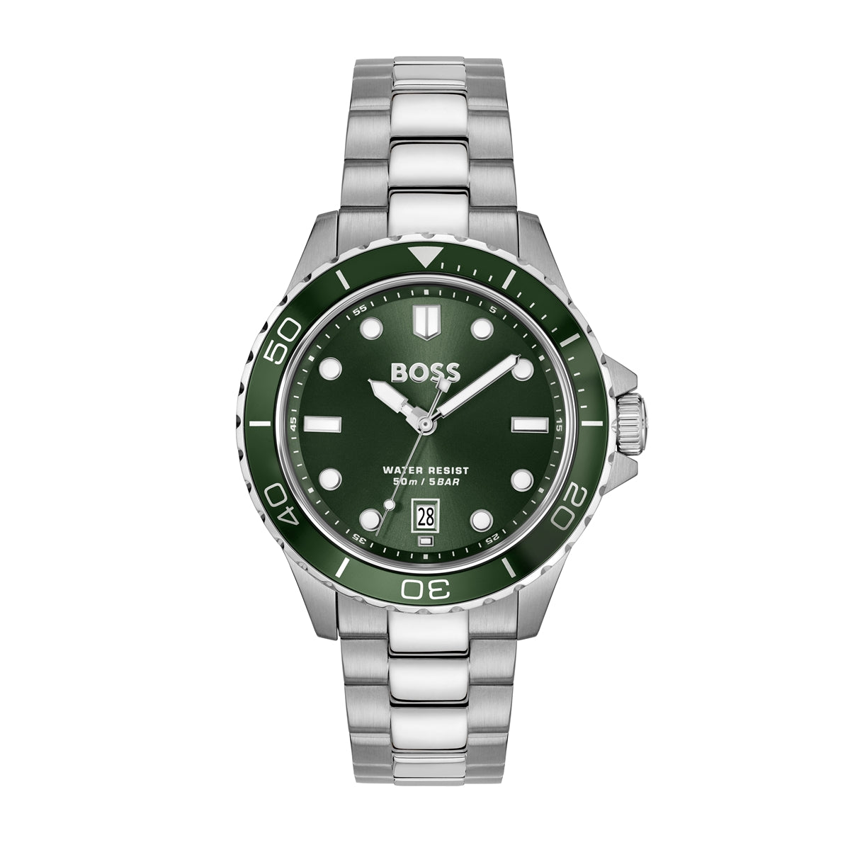 Boss Troper Sport Green Dial Watch