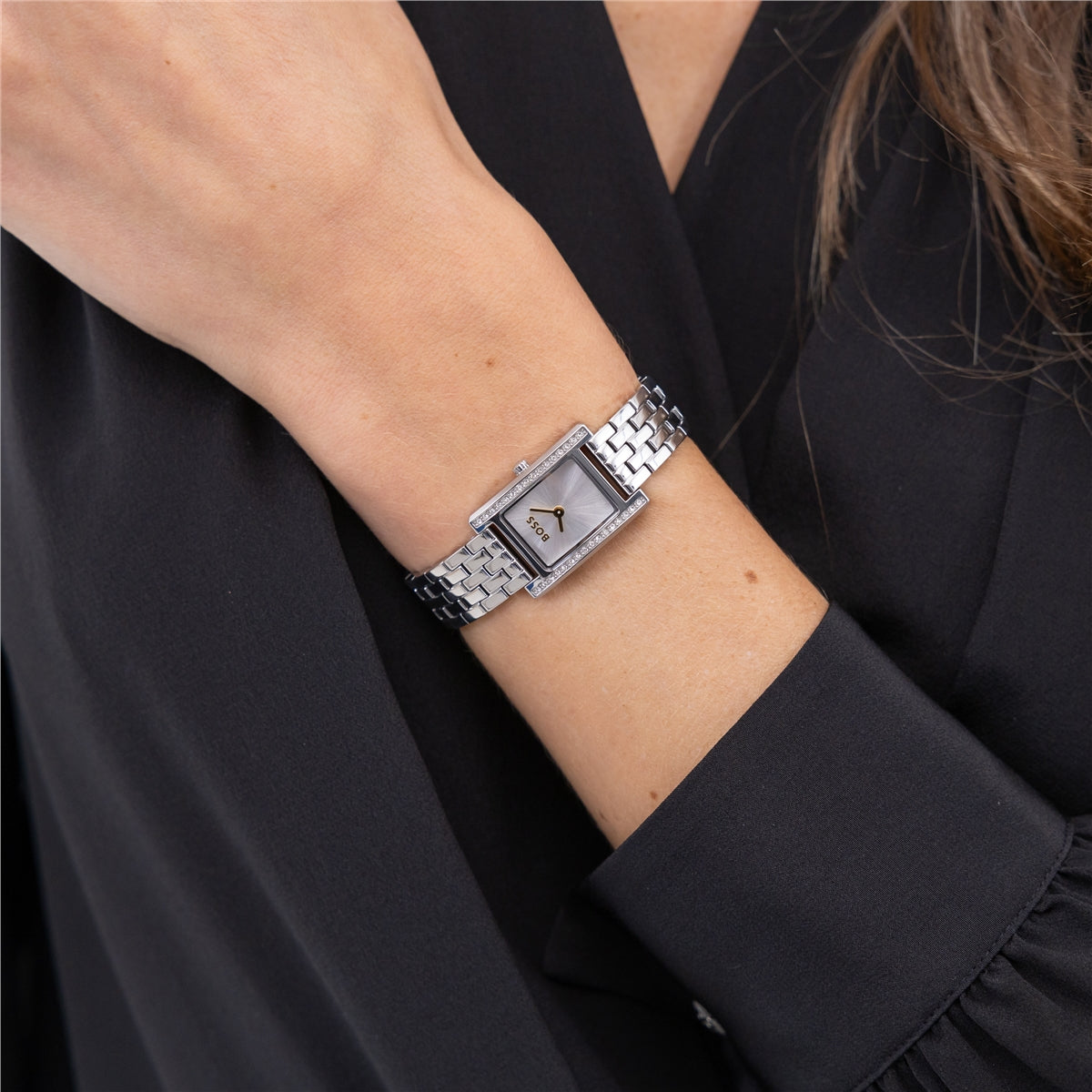 Boss Lucy Precious Silver Watch