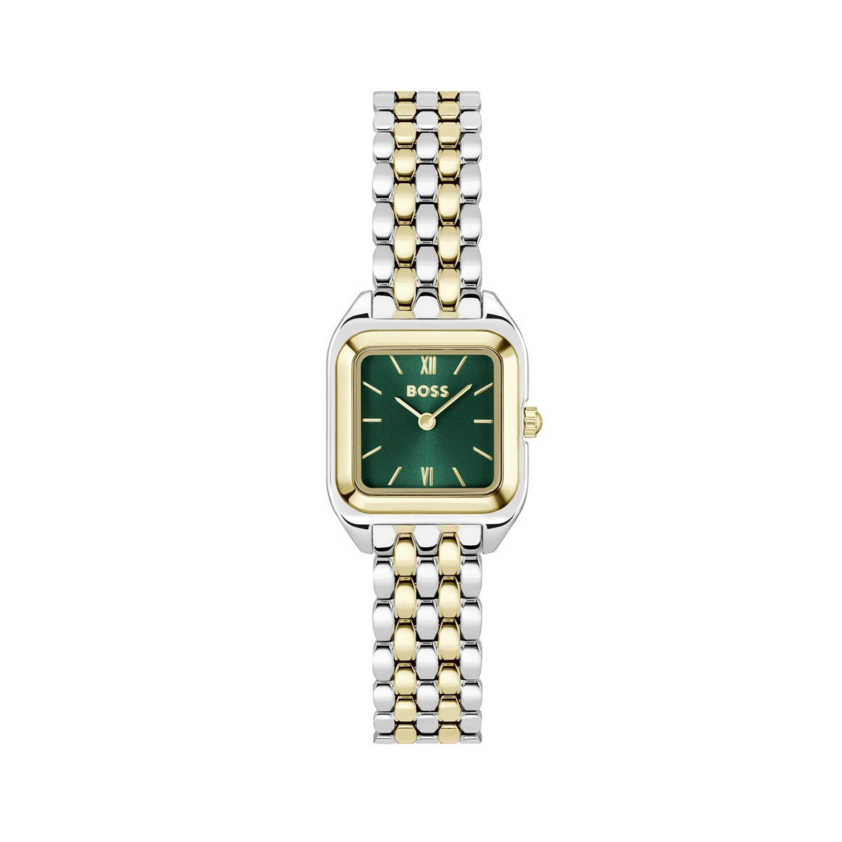 Boss Mae Petite Two-Tone Green Watch