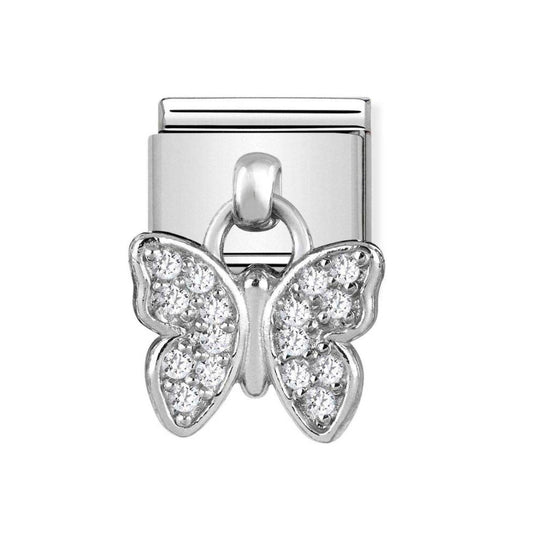 Nomination Hanging Butterfly Charm