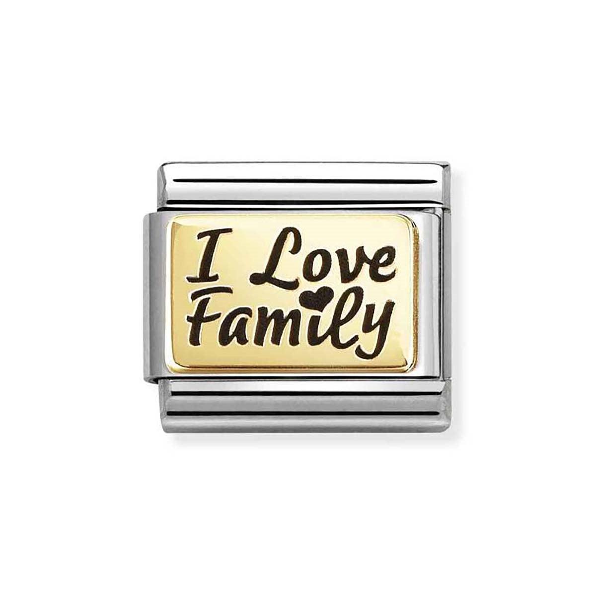Nomination Gold I Love Family Charm