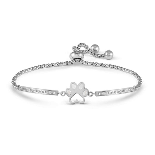 Nomination Silver Milleluci Paw Bracelet