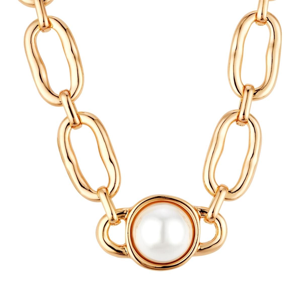Statement Centre Pearl Necklace