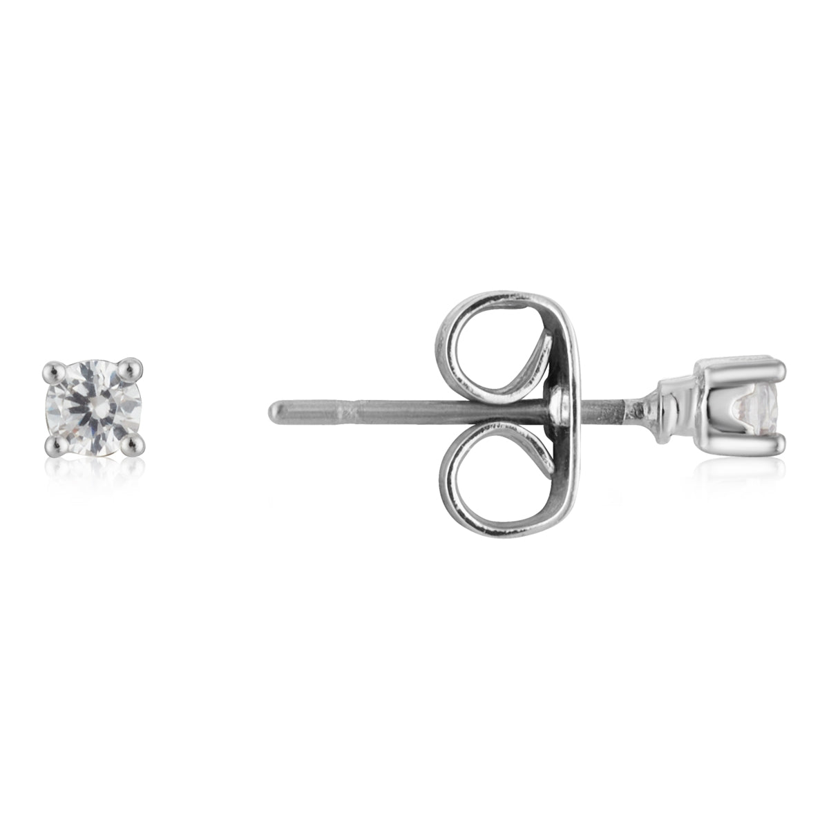 August Woods Silver Pavé 3 Earring Set