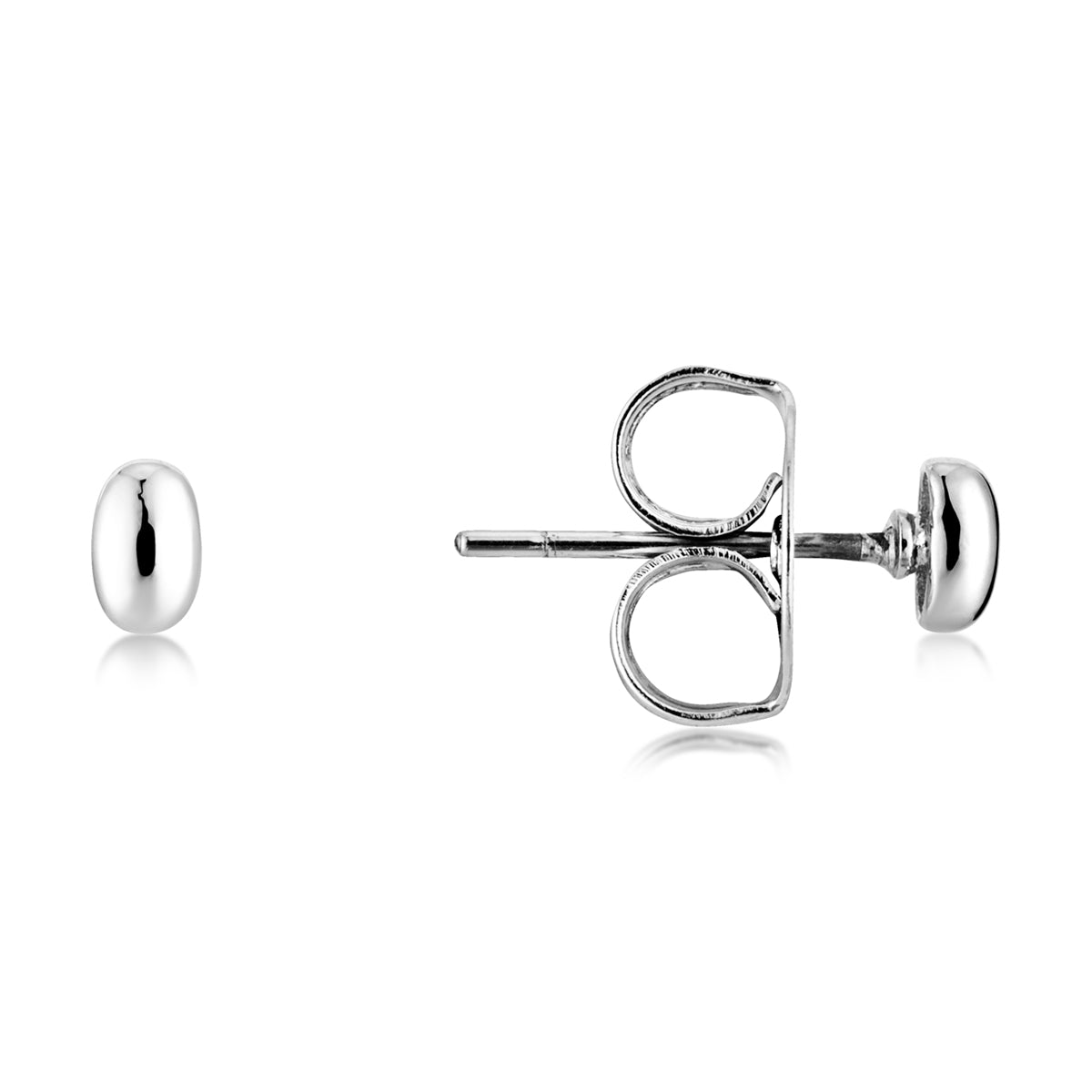 August Woods Silver Petite Pavé 3 Stud Earring Set