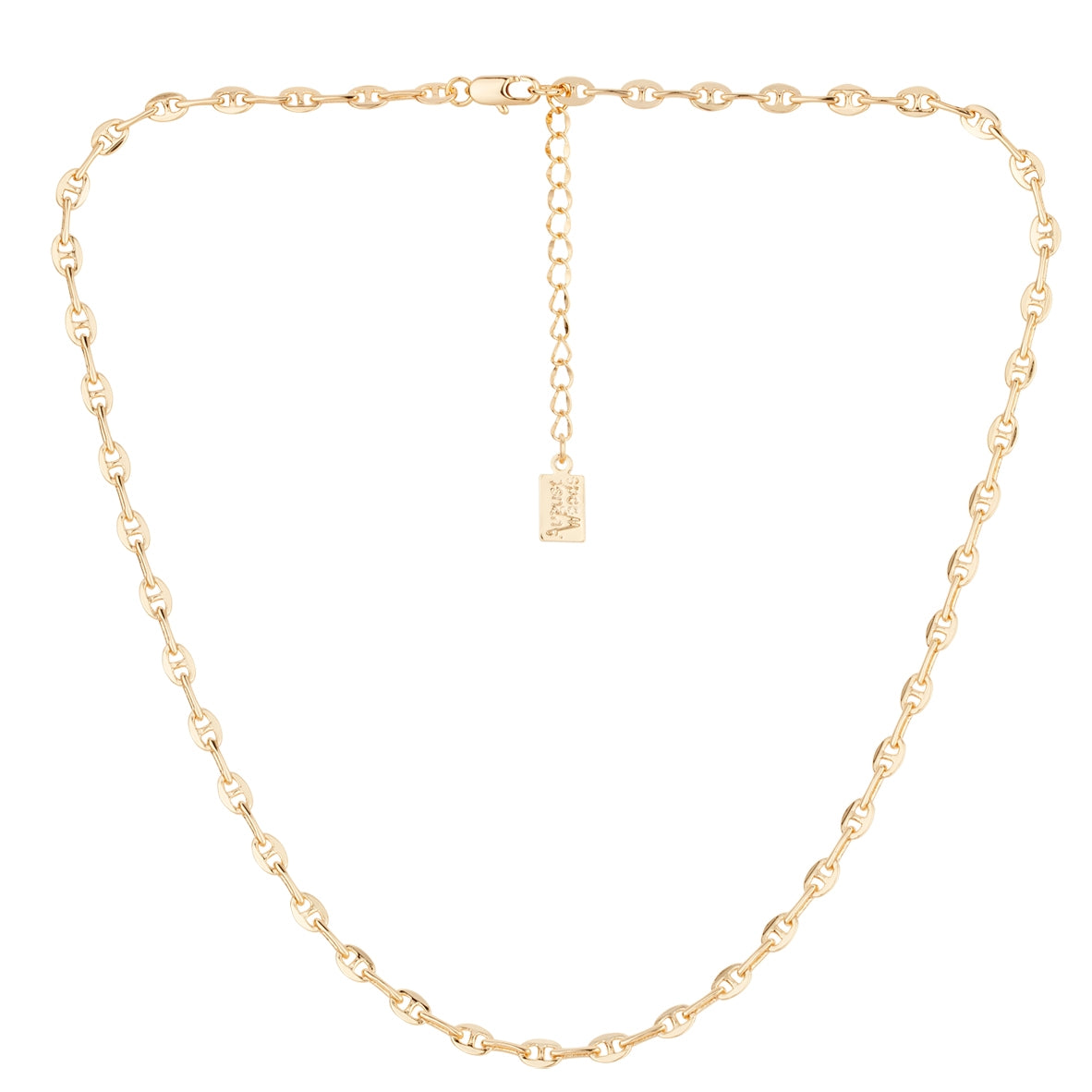 August Woods Gold Luxe Link Mini Chain Necklace