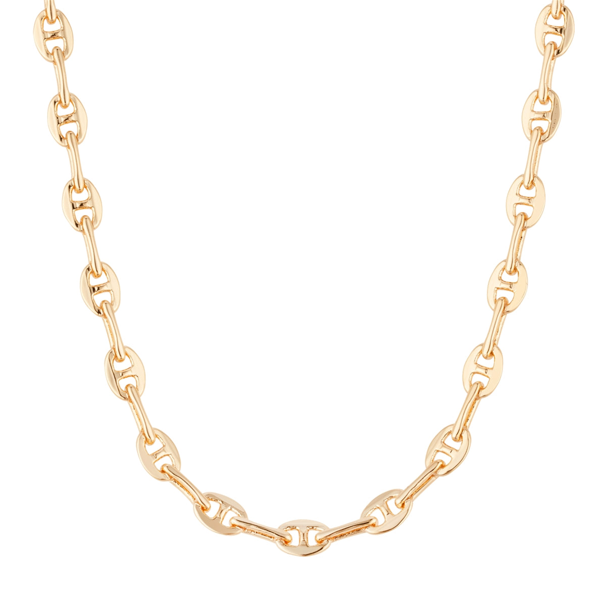 August Woods Gold Luxe Link Mini Chain Necklace