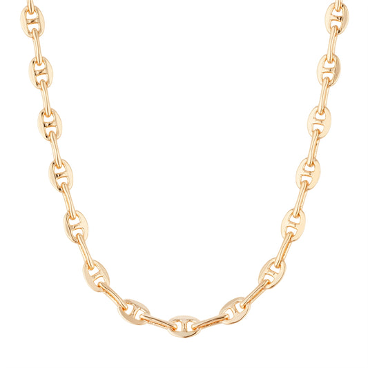August Woods Gold Luxe Link Mini Chain Necklace