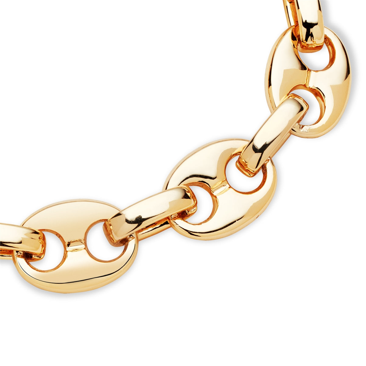 August Woods Gold Marine Link Chain Bracelet
