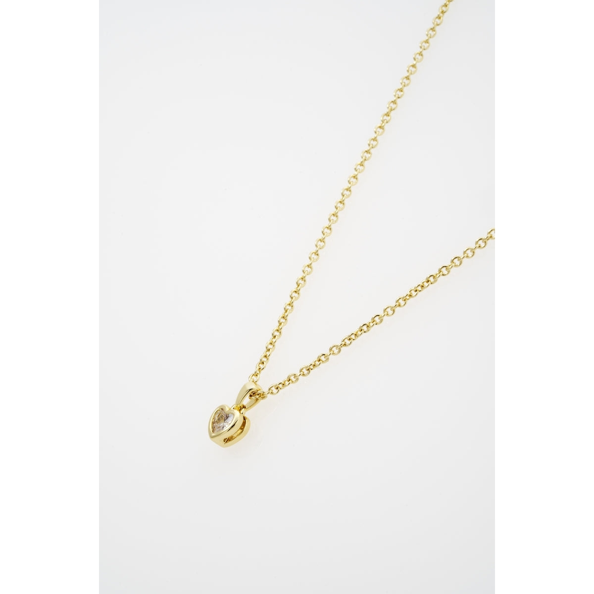 Ted Baker Gold Harlow Mini Crystal Heart Necklace