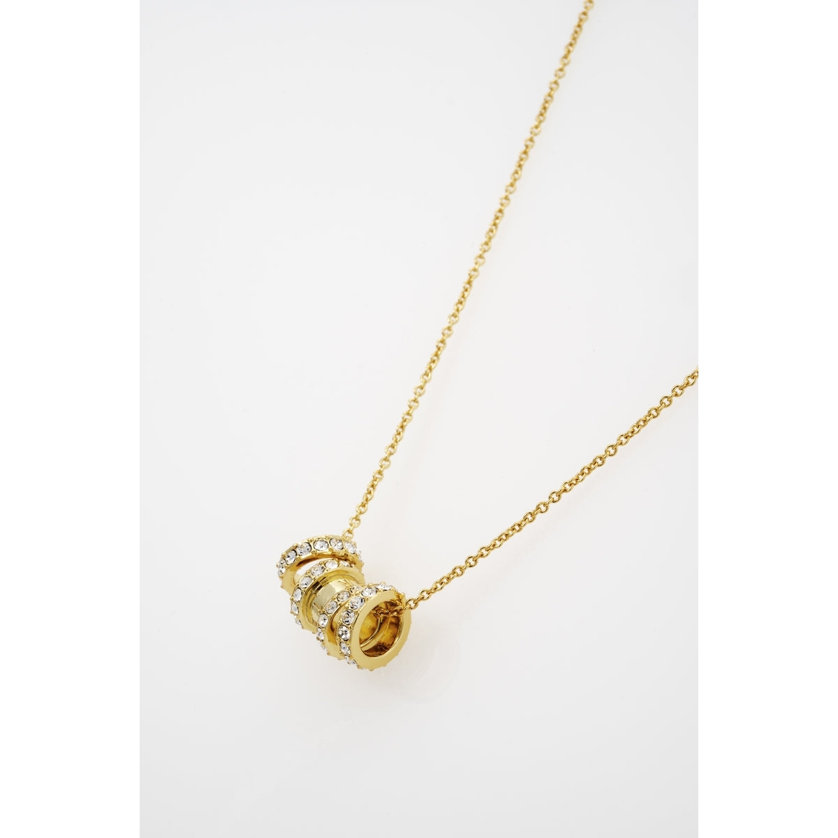 Ted Baker Gold Romie Crystal Roll Necklace