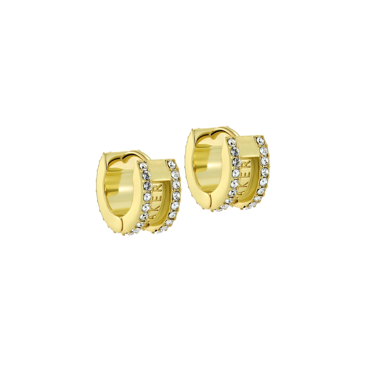 Ted Baker Gold Rosie Crystal Roll Huggies