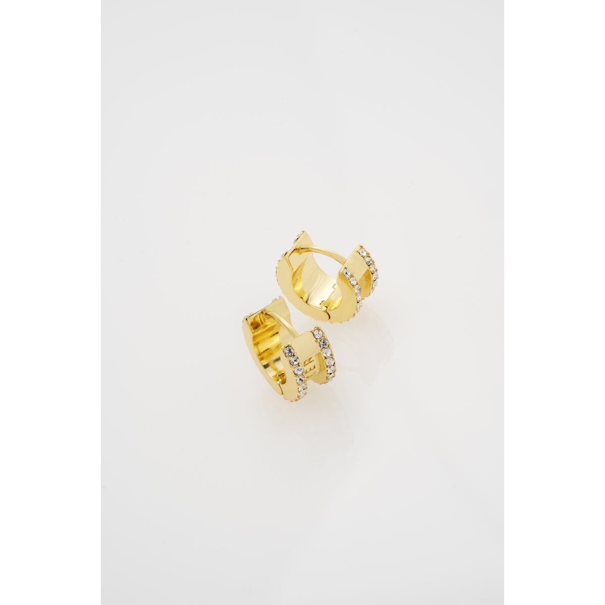 Ted Baker Gold Rosie Crystal Roll Huggies