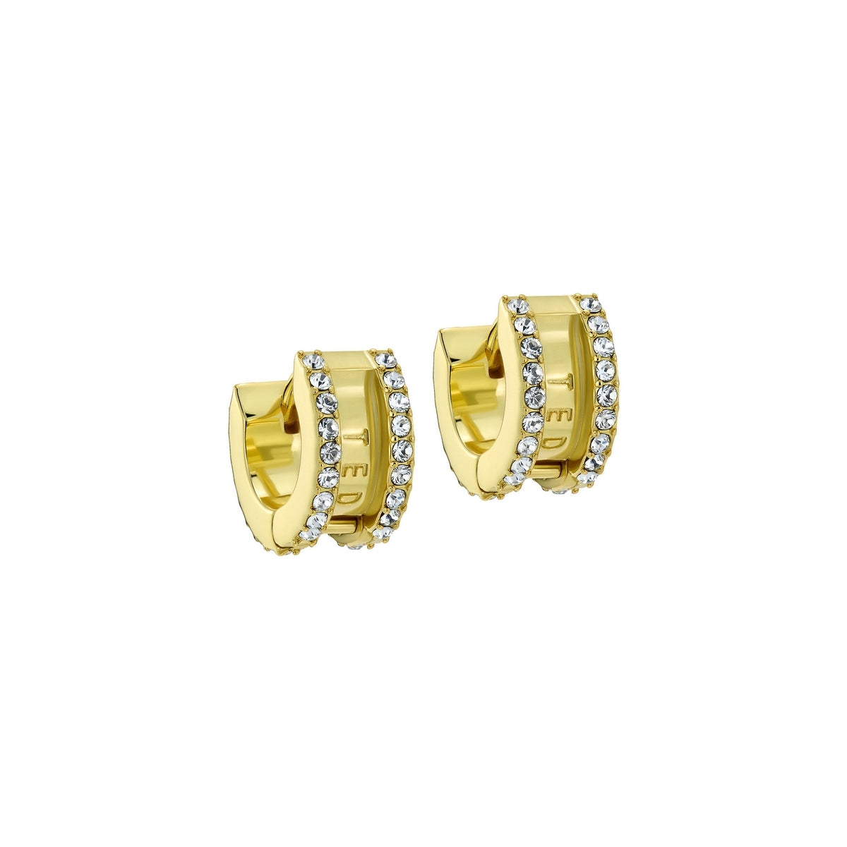 Ted Baker Gold Rosie Crystal Roll Huggies
