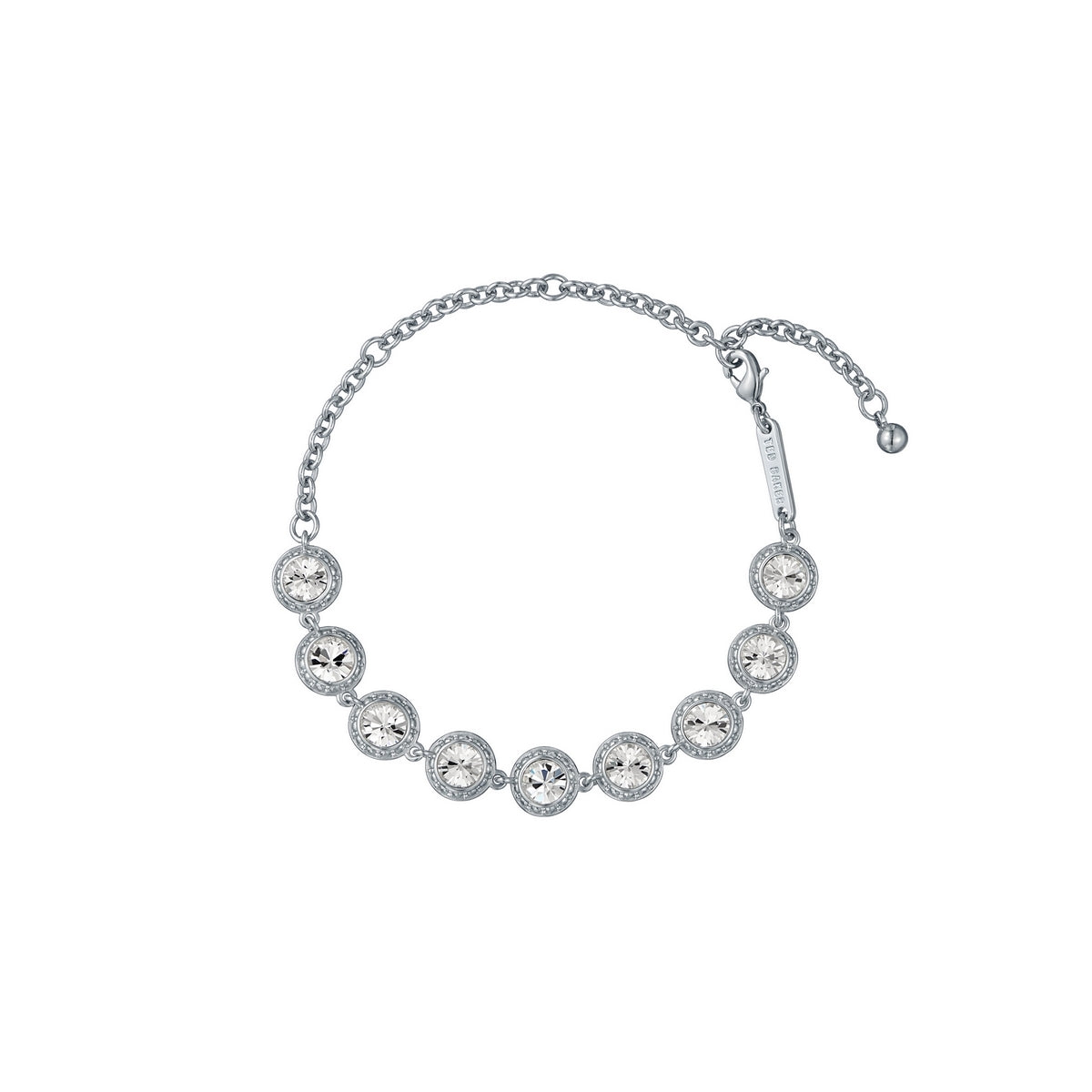 Ted Baker Silver Solanna Soli Sparkle Multi Halo Bracelet