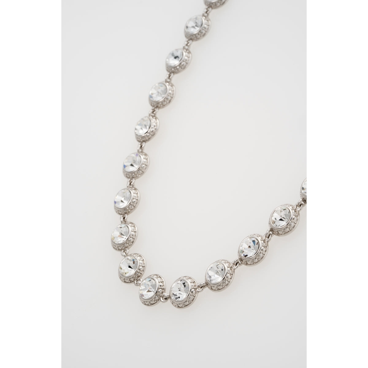 Ted Baker Silver Solanna Soli Sparkle Multi Halo Necklace
