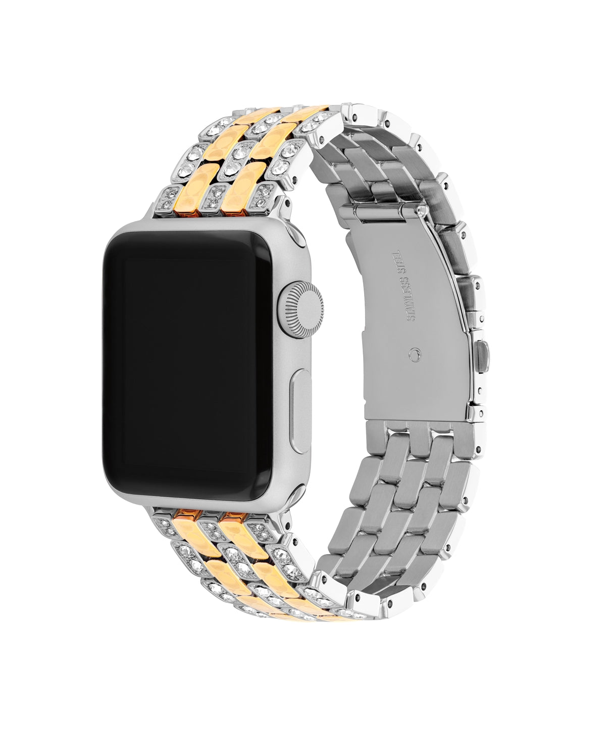 Coach Gold Mix Stainless Steel Bracelet Apple Strap