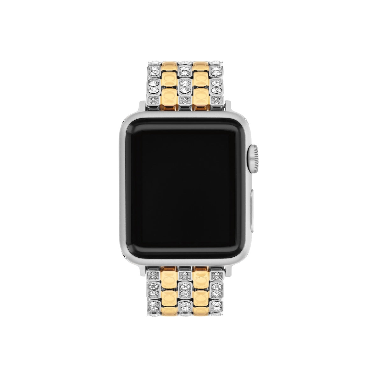 Coach Gold Mix Stainless Steel Bracelet Apple Strap