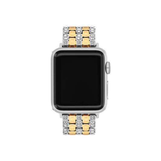 Coach Gold Mix Stainless Steel Bracelet Apple Strap