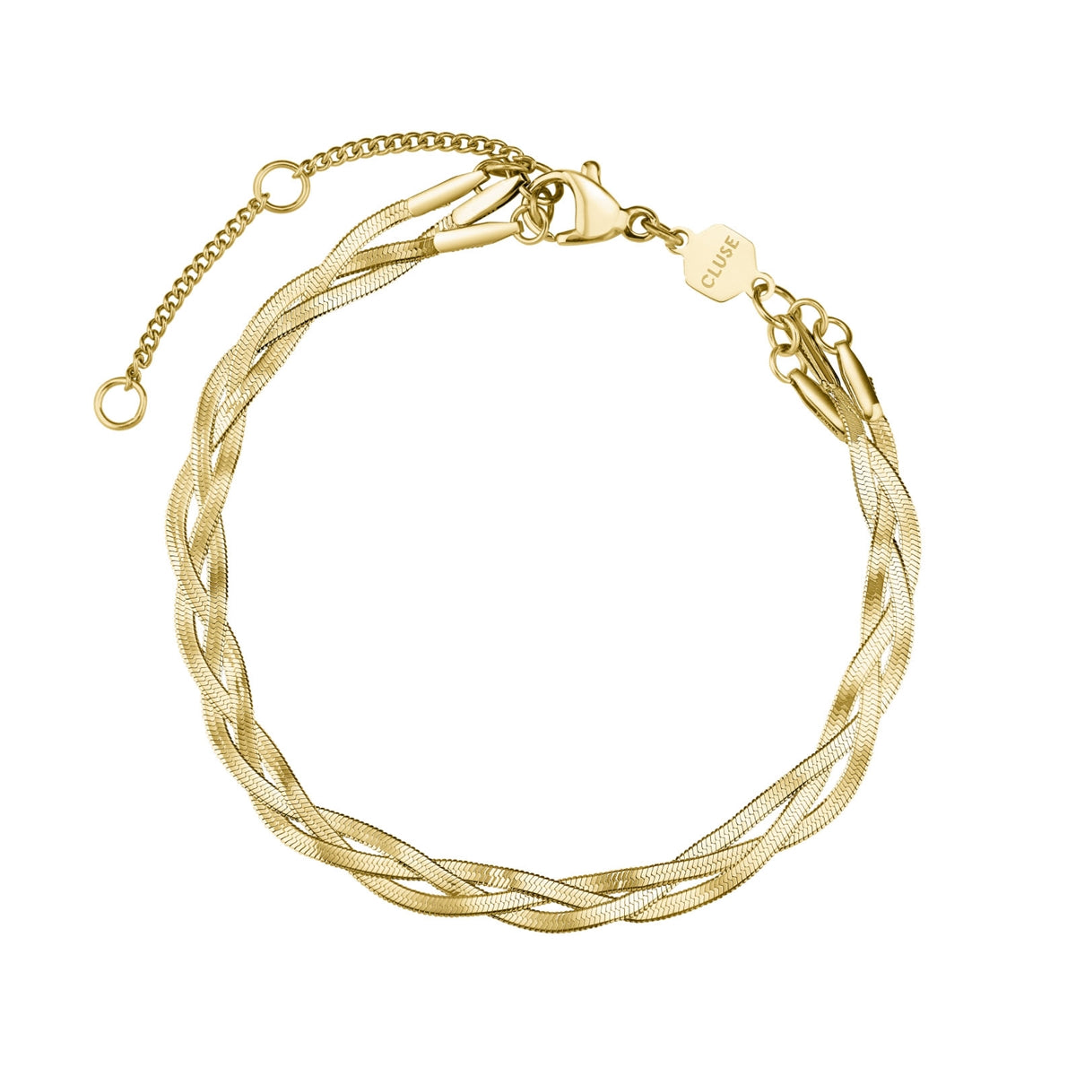 CLUSE Gold Petite Gracieuse Cherry Braided Bracelet Giftbox