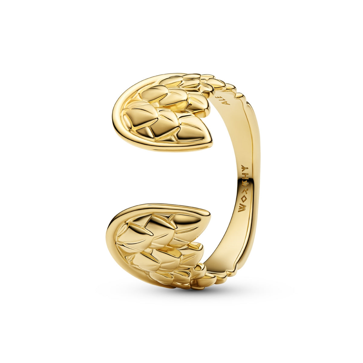 Pandora Gold Marvel Thor Wings Open Ring