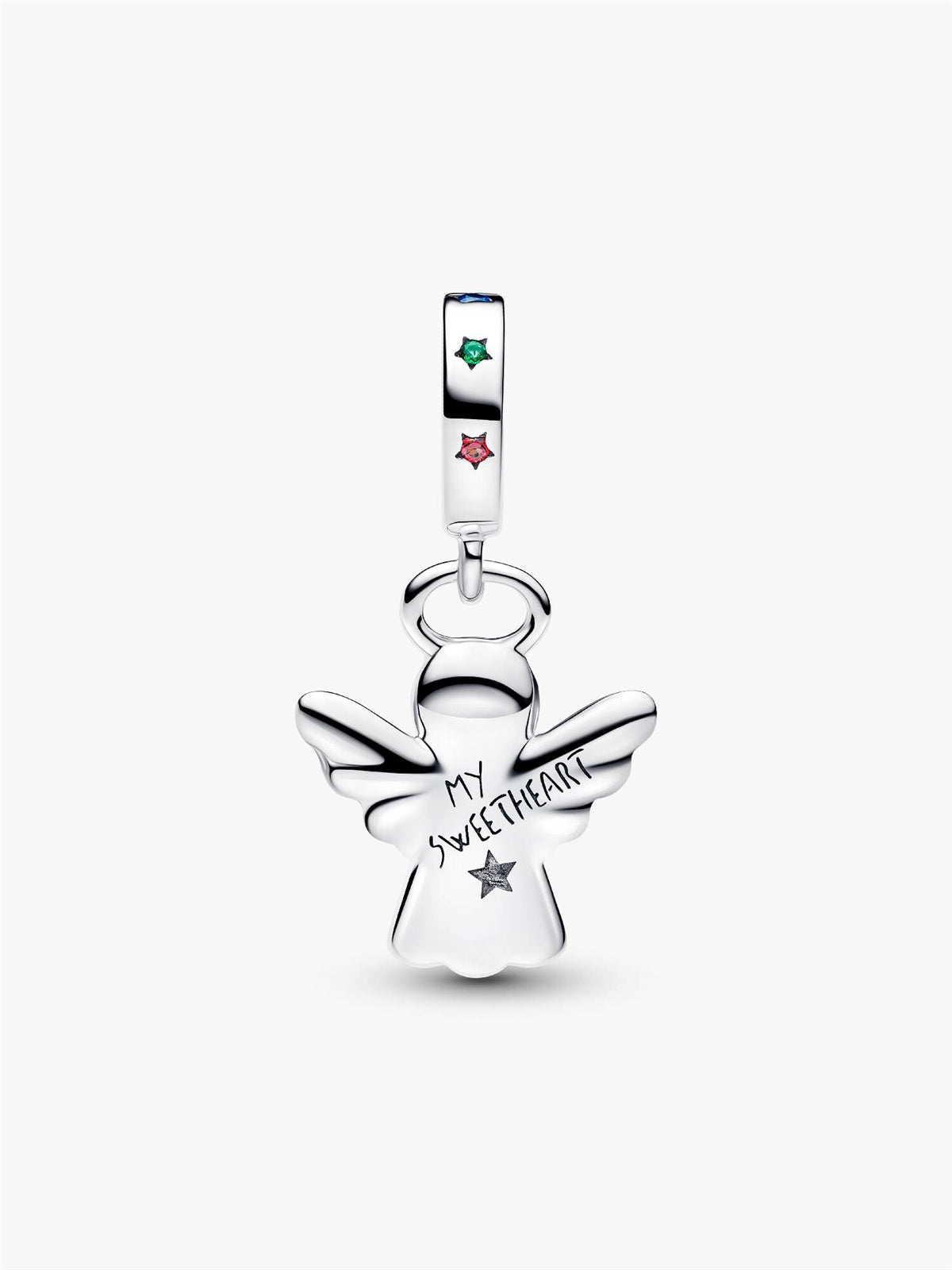 Pandora Gingerbread Angel Dangle Charm