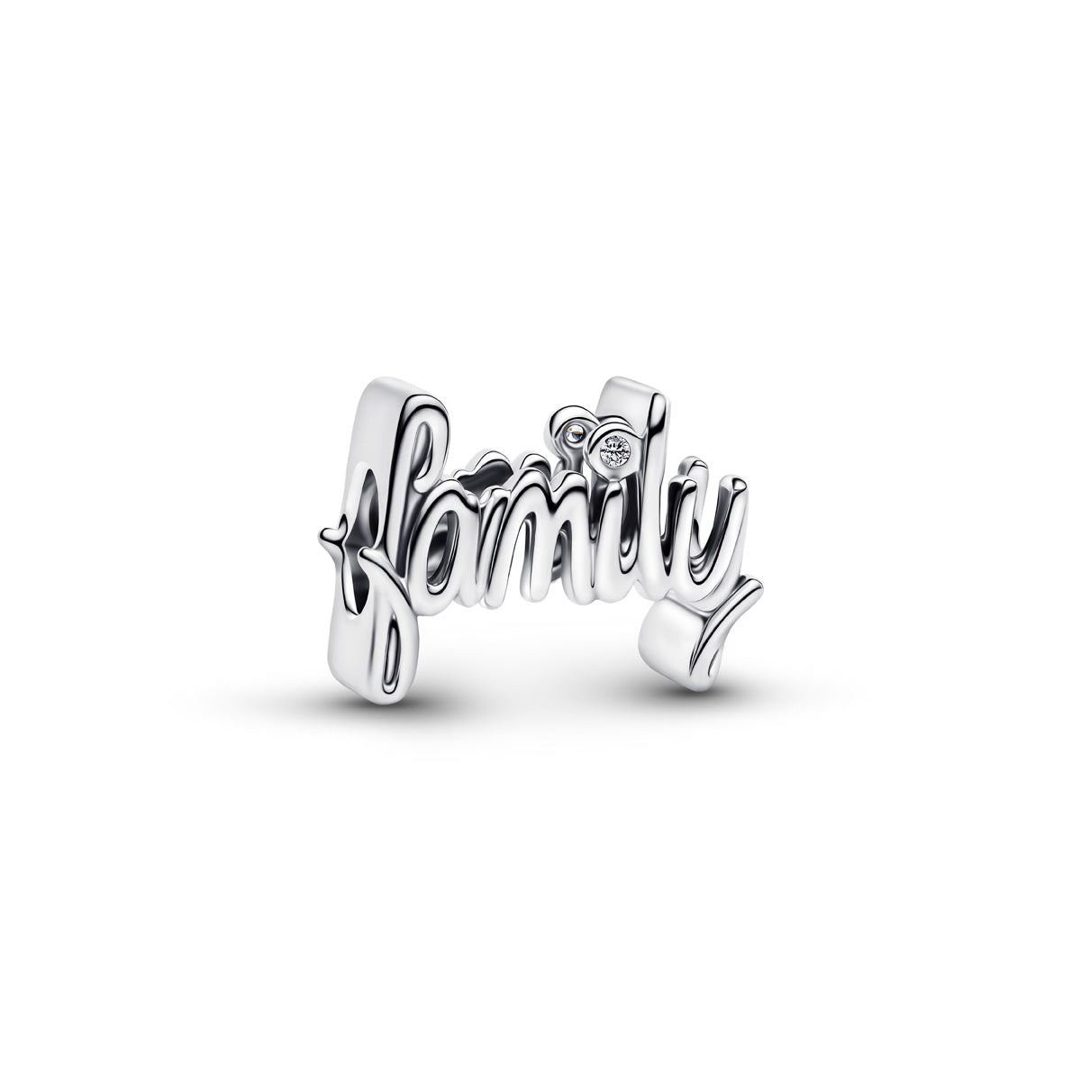 Pandora Silver Handwritten Family Charm