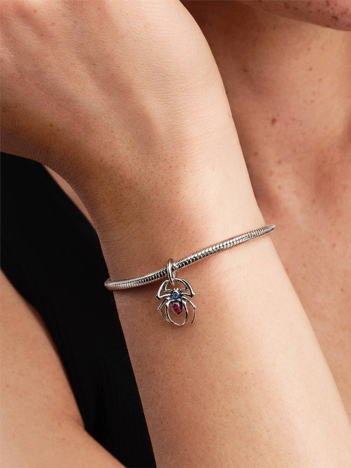 Pandora Silver Marvel Spiderman Dangle Charm